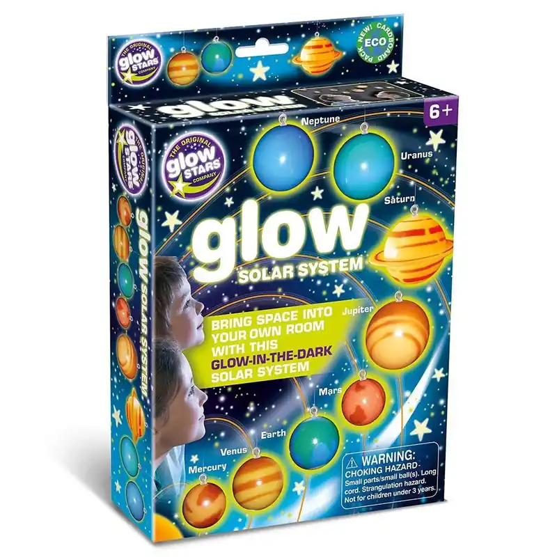Glow Naprendszer, bolygók, foszforeszkáló szett Exkluzív ajánlat