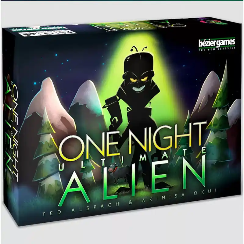 Vedd meg most One Night Ultimate Alien társasjáték, angol nyelvű