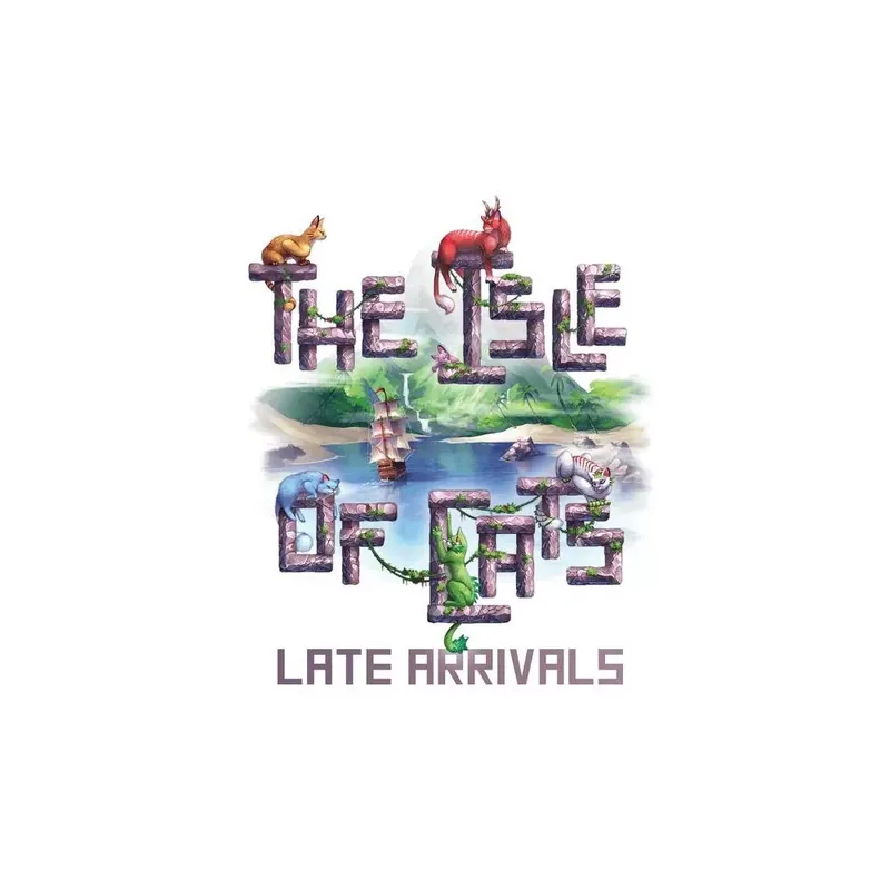Szezonális akció Isle of Cats társasjáték Late Arrivals 5-6 fős kiegészítő, angol nyelvű