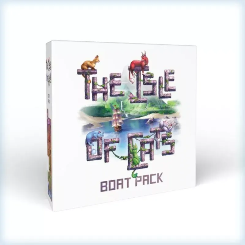 Végkiárusítás Isle of Cats társasjáték, angol nyelvű Boat pack kiegészítő