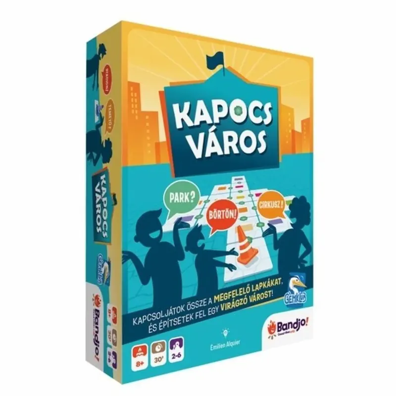 Kedvezményes ár Kapocsváros társasjáték