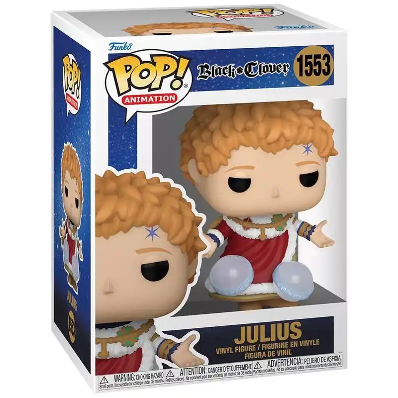 Vedd meg online Funko POP! Animation Black Clover - Julius figura 1553
