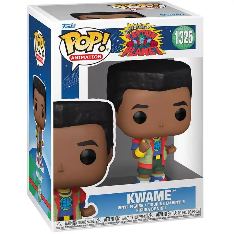 Utolsó esély Funko POP! Animation Captain Planet - Kwame figura