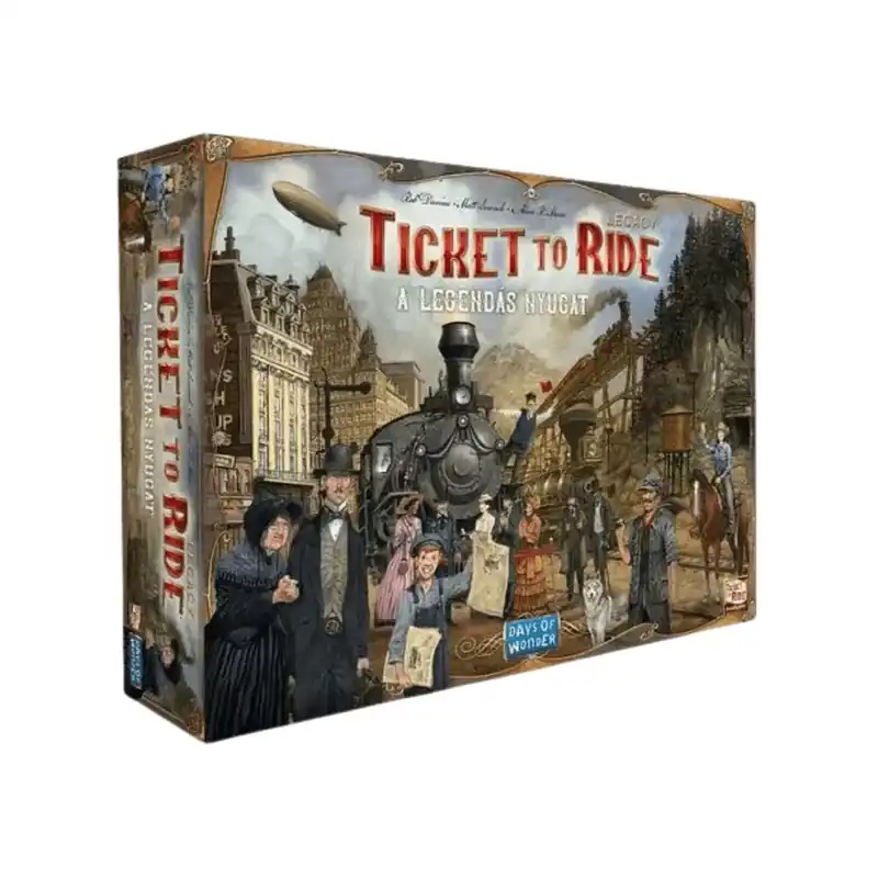 Vedd meg most Ticket to Ride Legacy – A legendás nyugat társasjáték