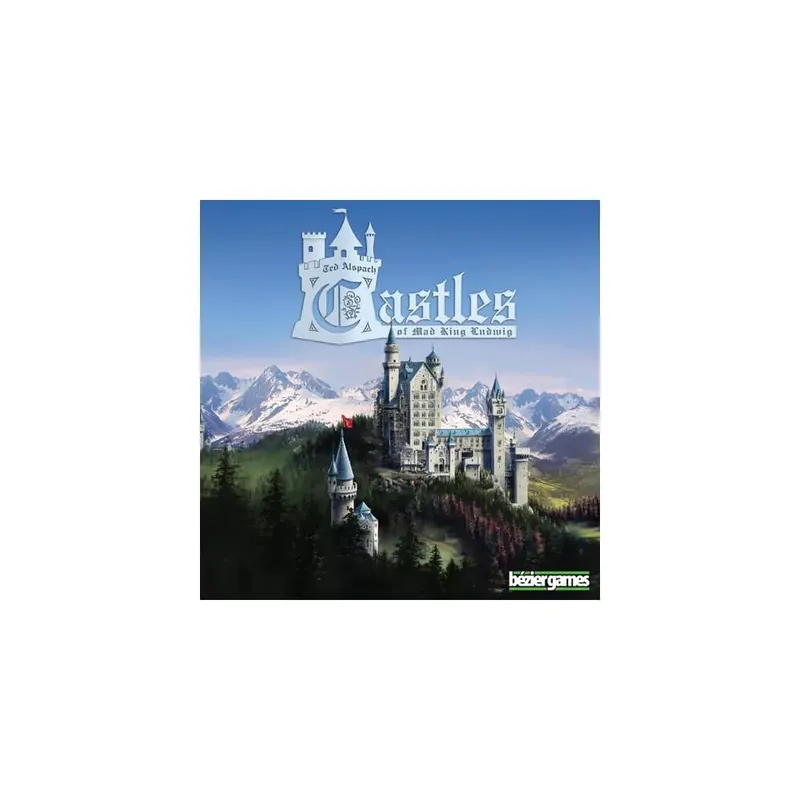 Korlátozott ajánlat Castles of Mad King Ludwig társasjáték, angol nyelvű