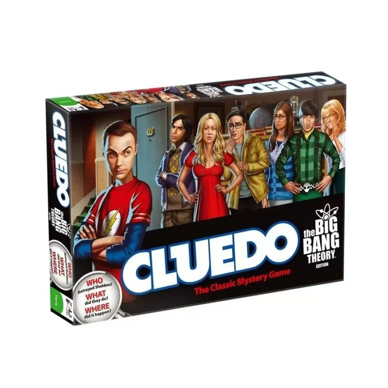 Cluedo - The Big Bang Theory társasjáték, angol nyelvű Expressz kézbesítés
