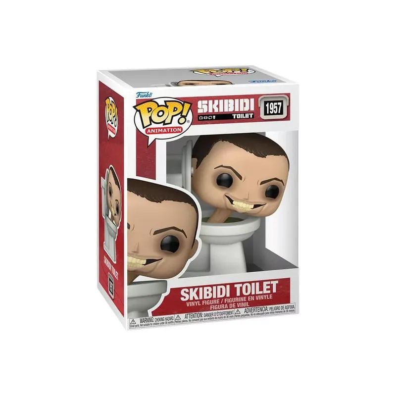 Funko POP! Skibidi Toilet - Skibidi Toilet figura Legnépszerűbb