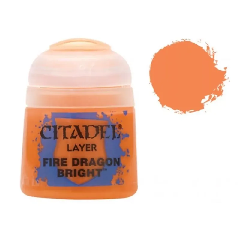 Árcsökkenés Citadel festék Layer Fire Dragon bright 12 ml