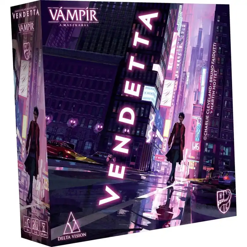 Vendetta Vámpír - A maszkabál társasjáték Prémium