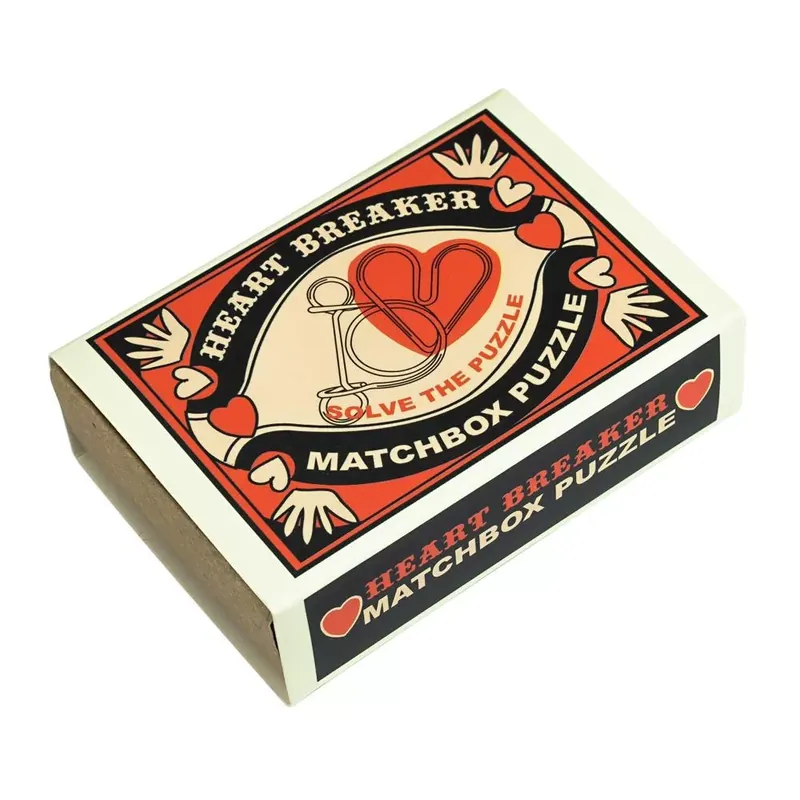 Heart Breaker Matchbox Professor Puzzle ördöglakat Kedvezmény