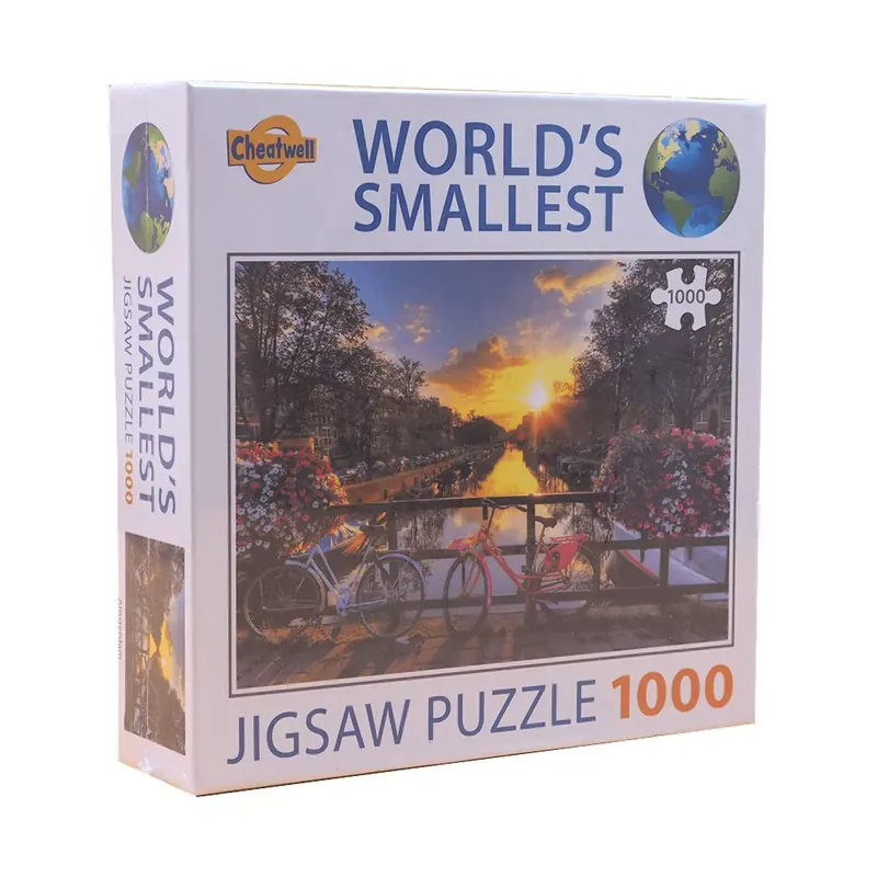 A világ legkisebb kirakósa - Amsterdam puzzle, 1000 db-os Exkluzív ajánlat
