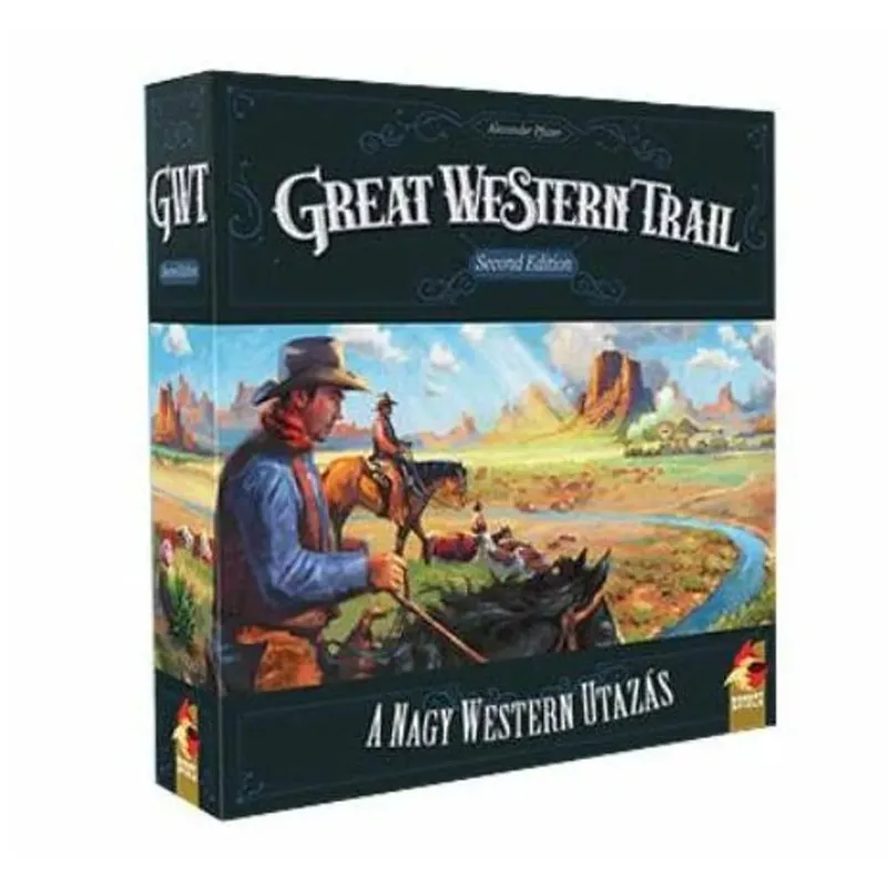 A nagy western utazás társasjáték 2. kiadás Alacsony ár