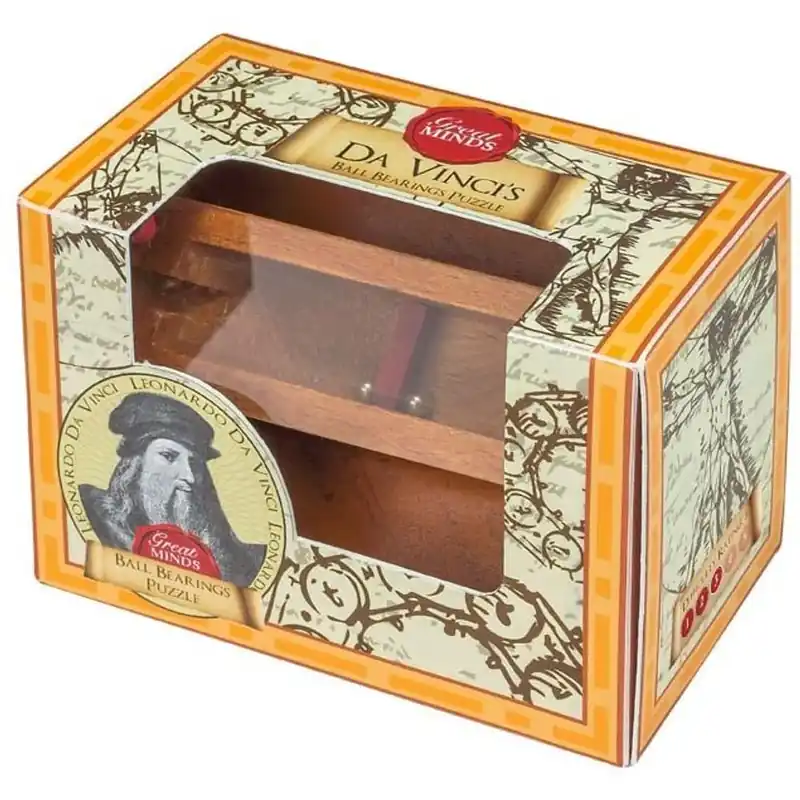 Legkelendőbb Nagy Elmék - Da Vinci Csapágy Professor Puzzle ördöglakat