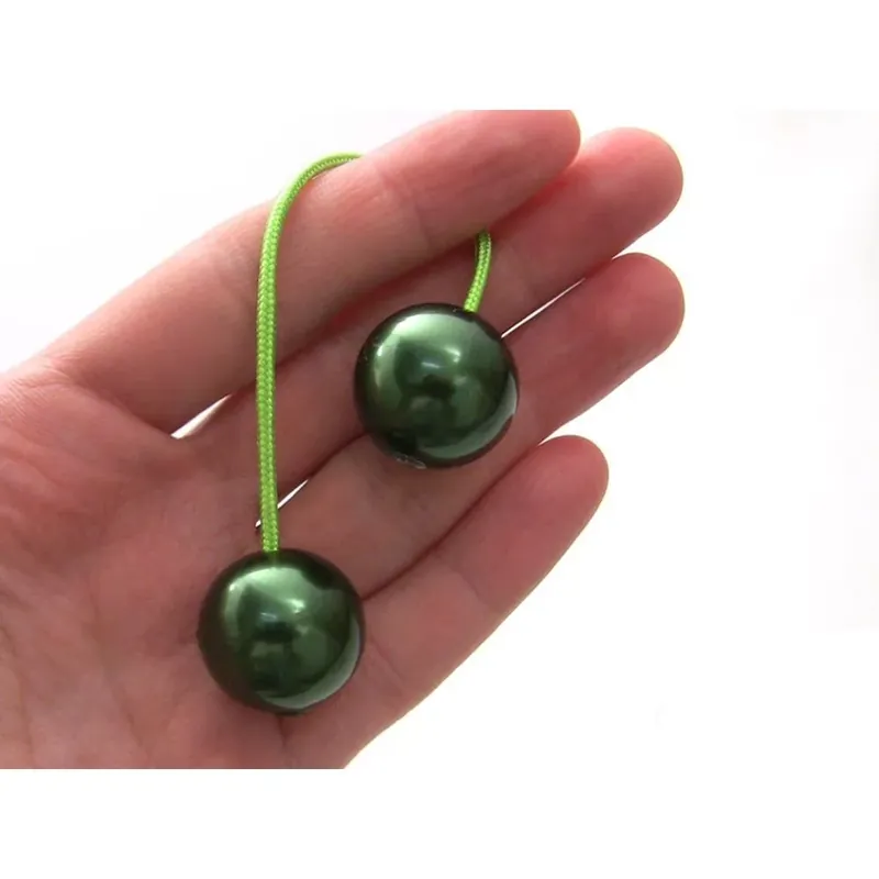 Bravo FingerPoi Begleri Pro zsonglőrtermék – fényes sötétzöld Gyors szállítás