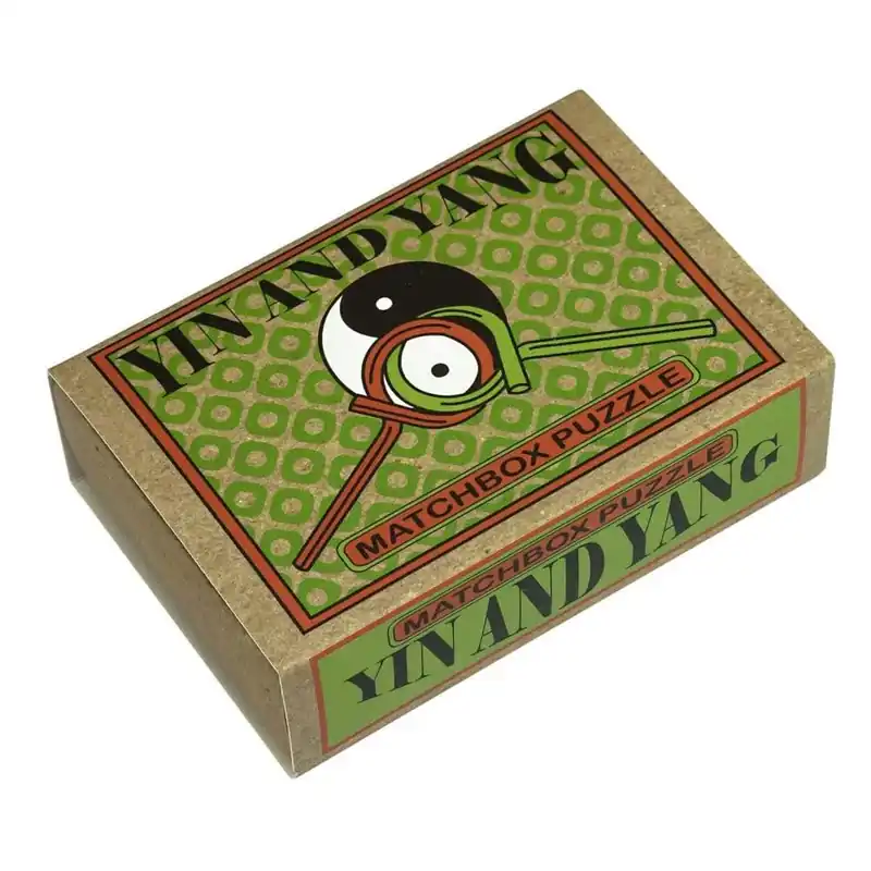 Kedvezményes ár Yin and Yang Matchbox Professor Puzzle ördöglakat