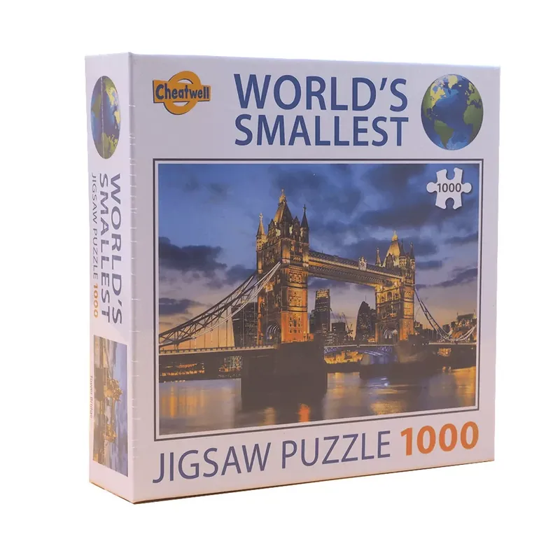 Csak ma A világ legkisebb kirakósa - Tower híd puzzle, 1000 db-os
