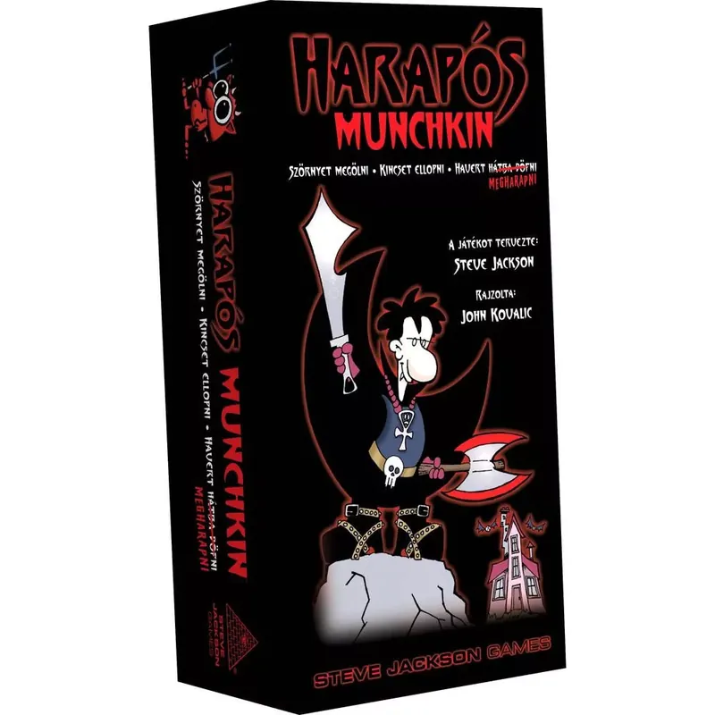 Azonnali szállítás Harapós Munchkin társasjáték
