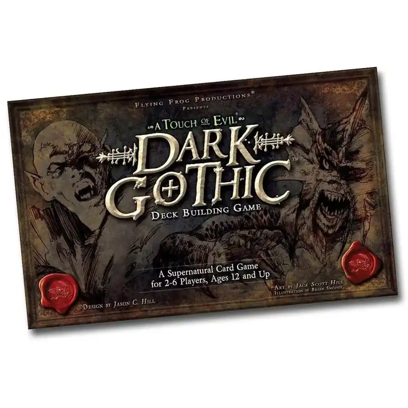 Népszerű Dark Gothic pakliépítő társasjáték, angol nyelvű