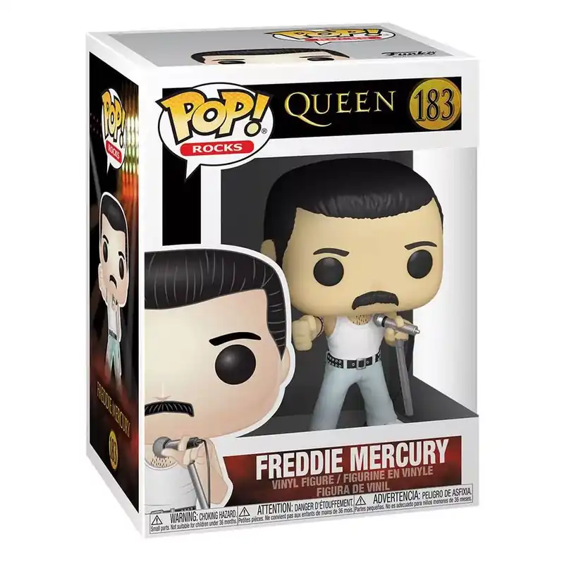 Funko POP! Rocks Queen - Freddie Mercury Radio Gaga 1985 figura Azonnal elérhető