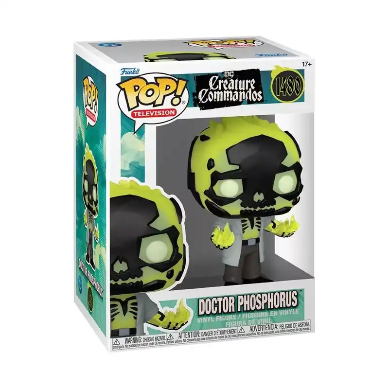 Funko POP! TV Creature Commandos S1 - Dr. Phosphorus Olcsó