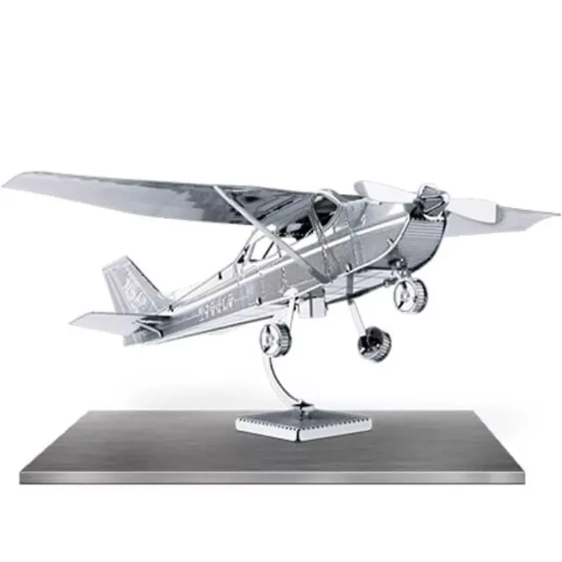 Outlet Metal Earth Cessna 172 Skyhawk repülőgép - lézervágott acél makettező szett