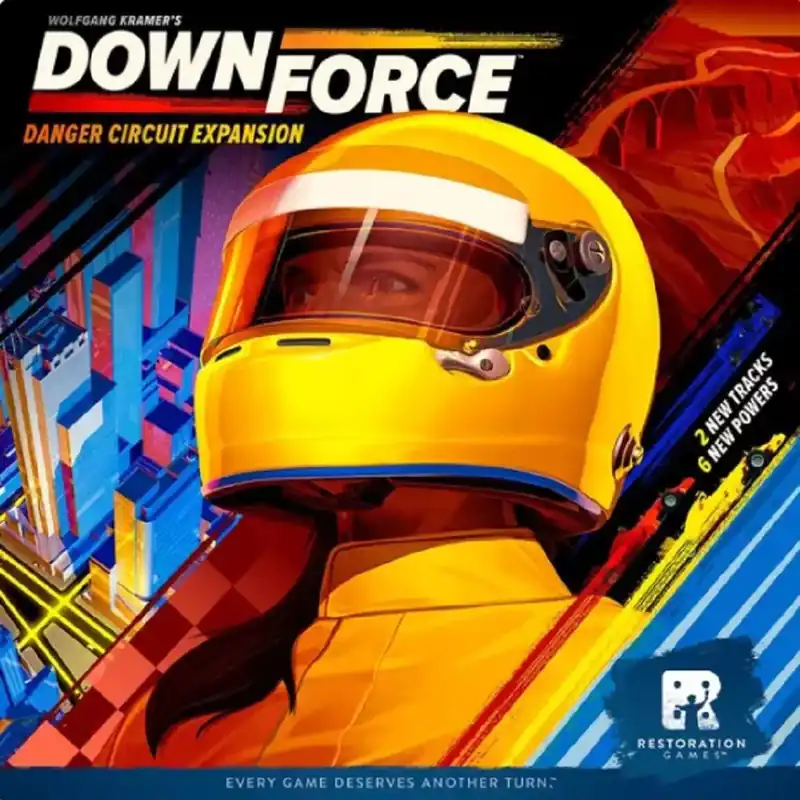 Downforce - Danger Circuit társasjáték, angol nyelvű Kedvezmény