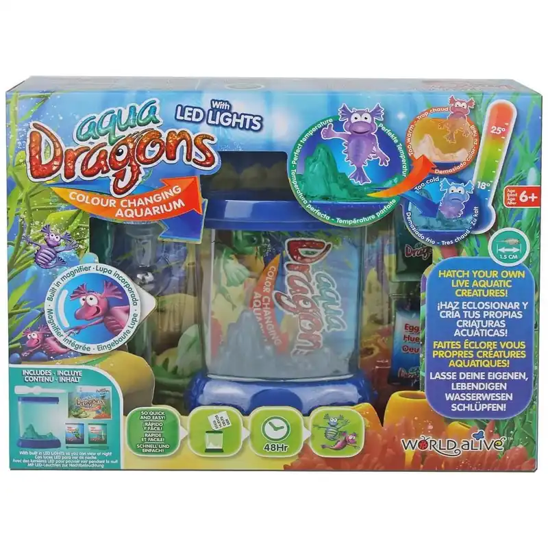 World Alive Aqua Dragons Víz alatti Élővilág - színváltós és LED-es változat Akciós ár