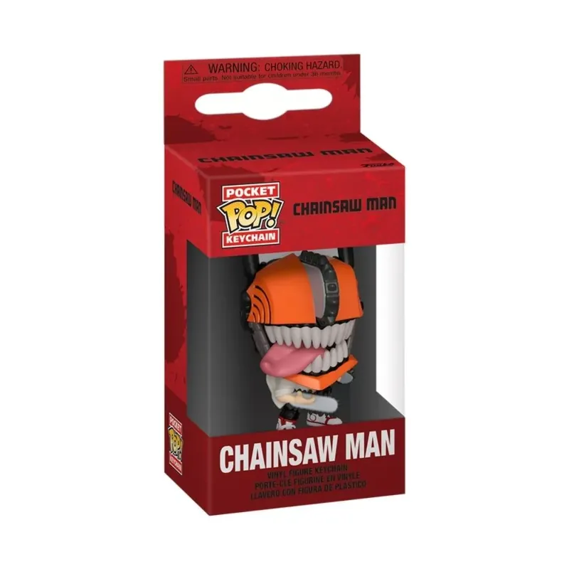 Funko POP! Chainsaw Man – Chainsaw Man kulcstartó Olcsó