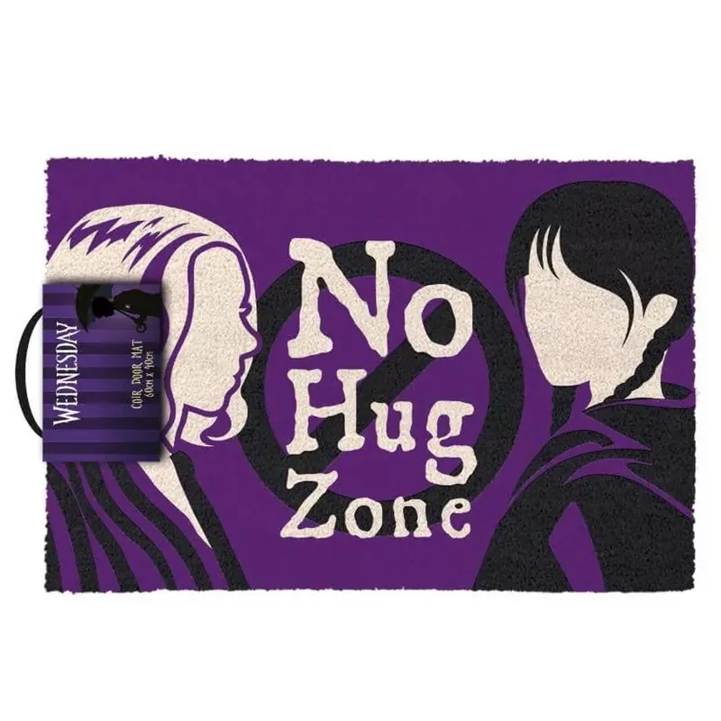 Kedvezményes ár Wednesday (No Hug Zone) lábtörlő