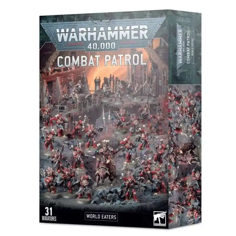 Warhammer 40000 Combat Patrol World Eaters minifigurák Különleges ajánlat
