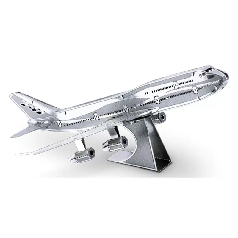 Korlátozott ajánlat Metal Earth Boeing 747 repülőgép - lézervágott acél makettező szett