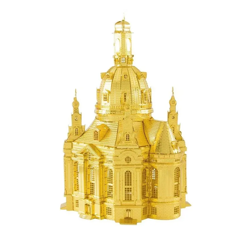 Árcsökkenés Metal Earth ICONX Drezdai Frauenkirche - nagyméretű lézervágott acél makettező szett