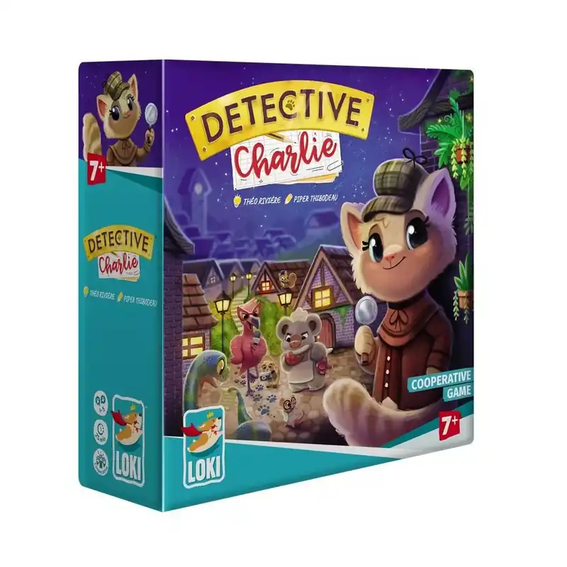 Csak ma Detective Charlie társasjáték, angol nyelvű