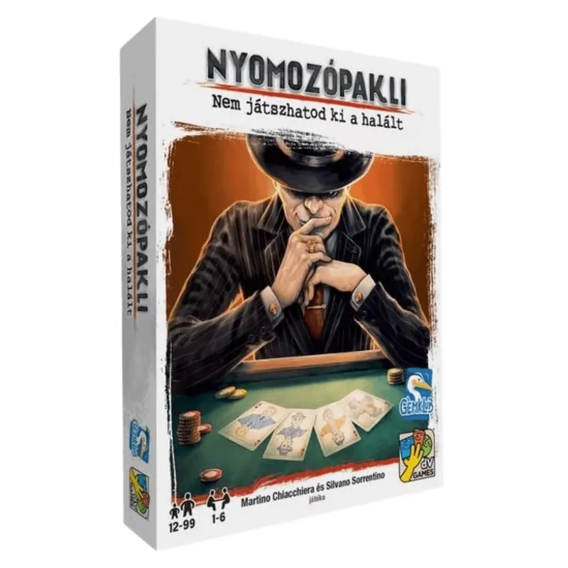 Nyomozópakli – Nem játszhatod ki a halált társasjáték Azonnal elérhető