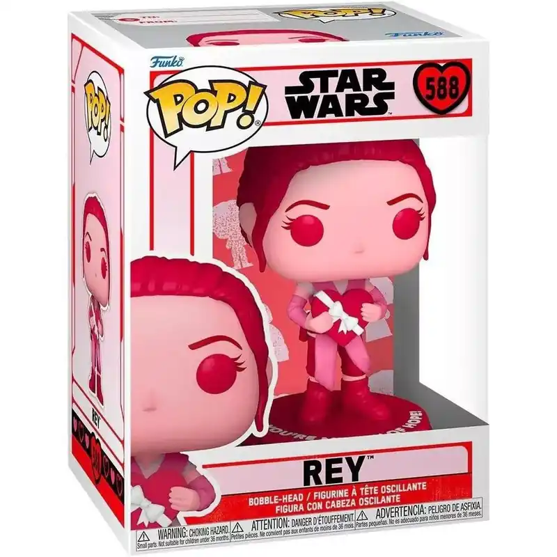 Funko POP! Star Wars Valentines - Rey figura 588 Ajánlat