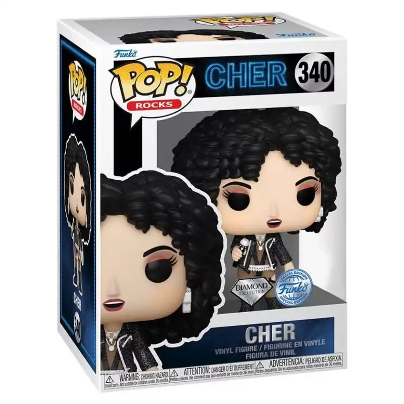 Bestseller Funko Pop! Rocks Cher - Cher (Glitter) figura 340
