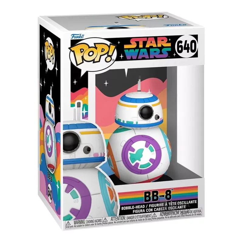 Ajánlat Funko POP! Star Wars Pride 2023 - BB-8 figura