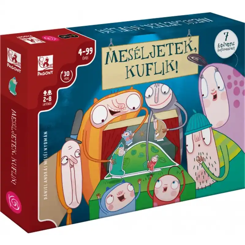 Szuper akció Meséljetek, Kuflik! társasjáték