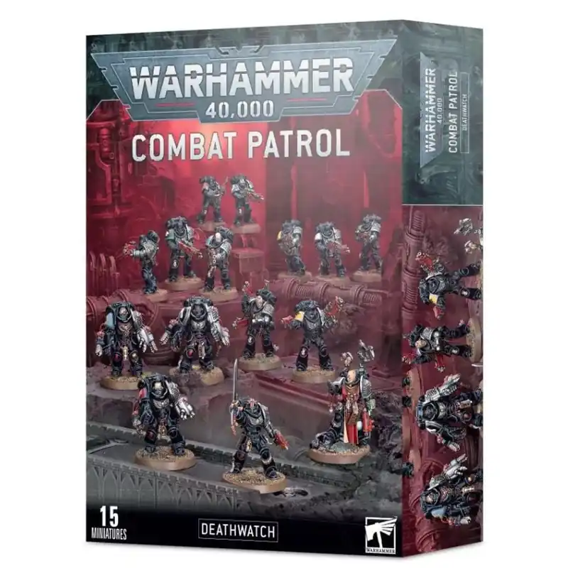 Utolsó esély Warhammer 40000 Combat Patrol Deathwatch minifigurák