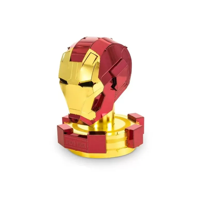 Biztonságos fizetés Metal Earth Marvel Avengers Iron Man sisakja - lézervágott acél makettező szett