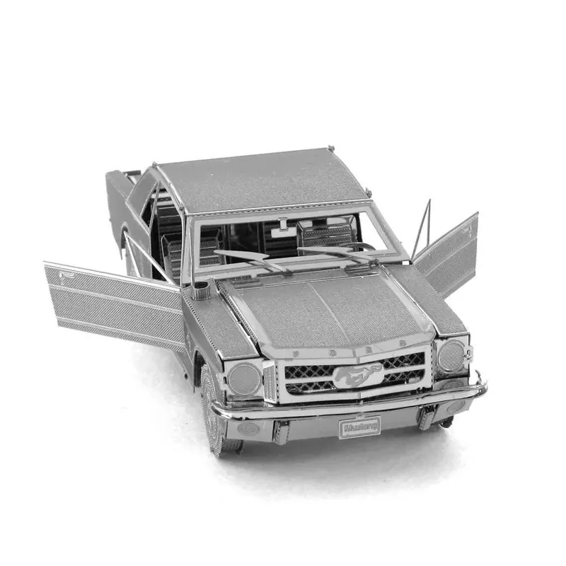 Metal Earth Ford 1965-ös Mustang kupé - lézervágott acél makettező szett Exkluzív ajánlat