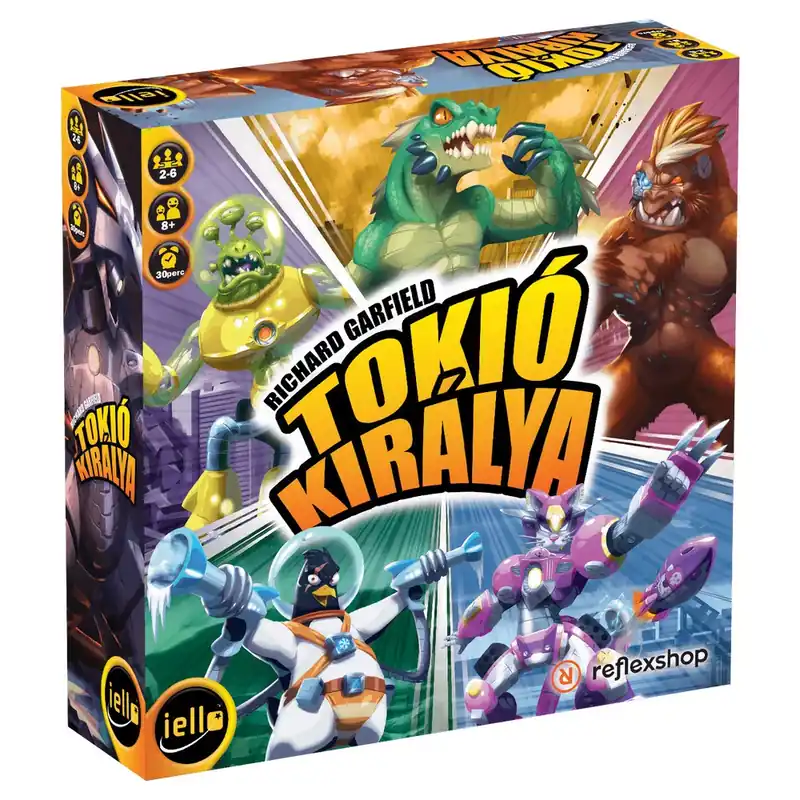 Nézd meg most Tokió királya társasjáték