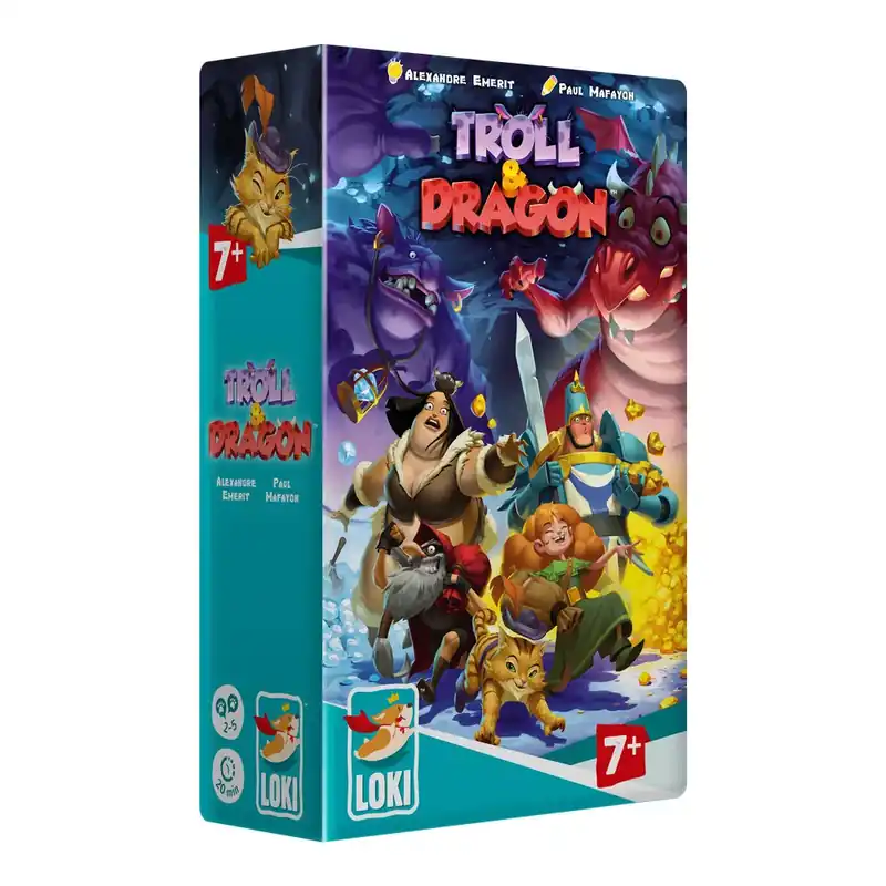 Bestseller LOKI Troll & Dragon multinyelvű társasjáték