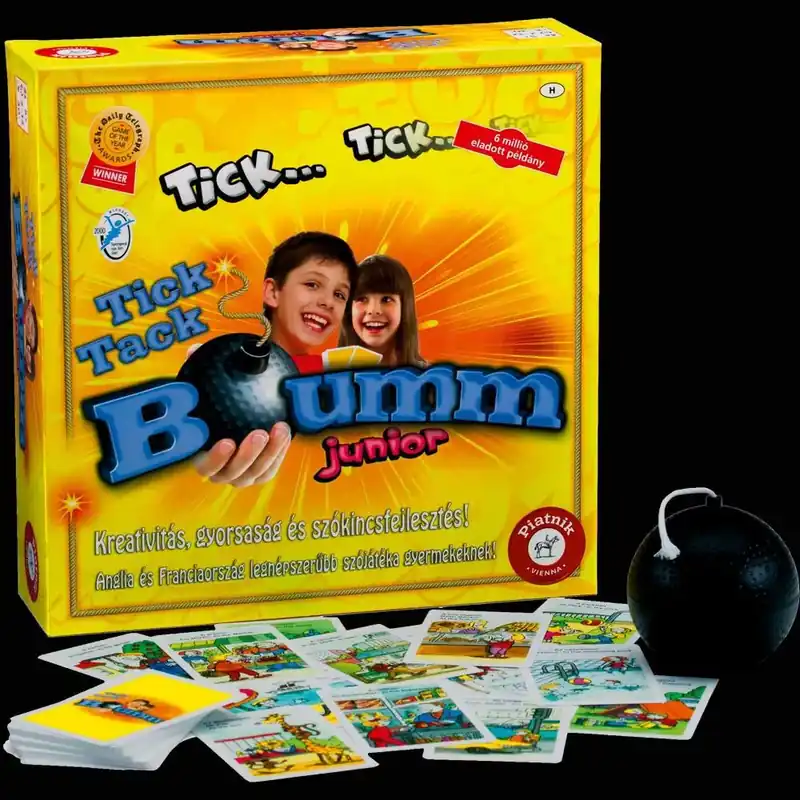 Tick...Tack...Bumm Junior társasjáték Exkluzív ajánlat