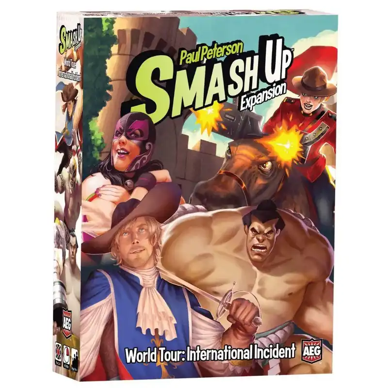 Biztonságos vásárlás Smash Up World Tour - International Incide társasjáték, angol nyelvű