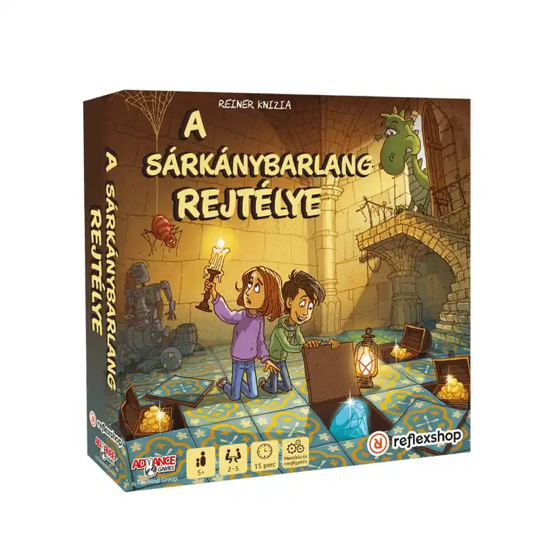 A sárkánybarlang rejtélye társasjáték Csak ma