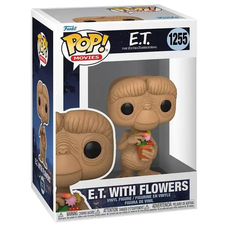 Funko POP! Movies E.T. 40th - E.T. With flower figura 1255 Biztonságos vásárlás