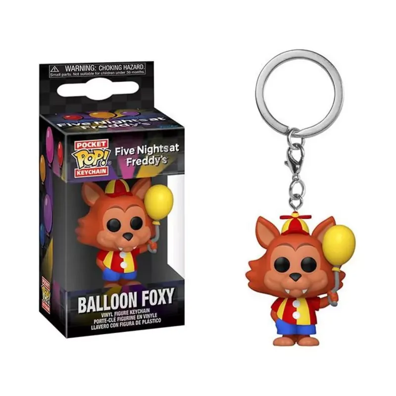 Funko POP! Five Nights at Freddy‘s - Balloon Foxy kulcstartó Expressz kézbesítés