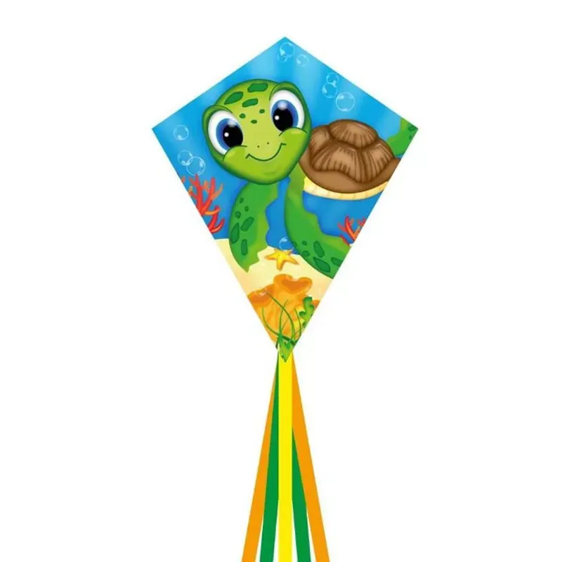 Invento Eddy Sea Turtle teknős szélsárkány, 70 cm Klasszikus gyémánt formájú egyzsinóros szélsárkány Legkelendőbb