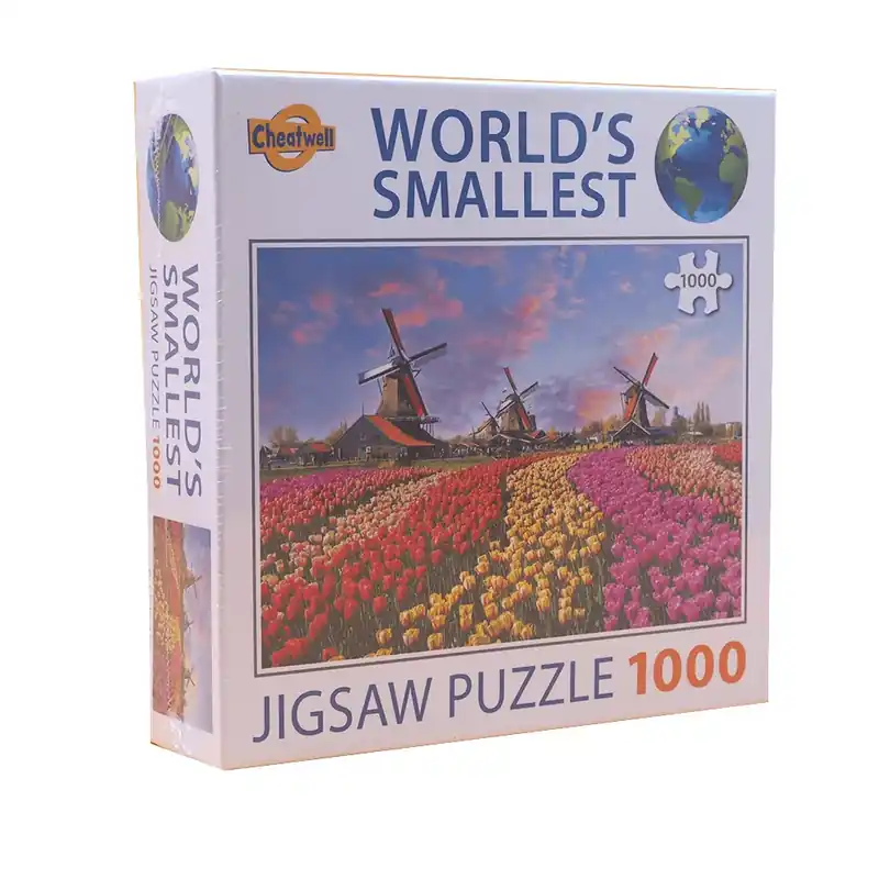 A világ legkisebb kirakósa - Holland Szélmalom puzzle, 1000 db-os Expressz kézbesítés